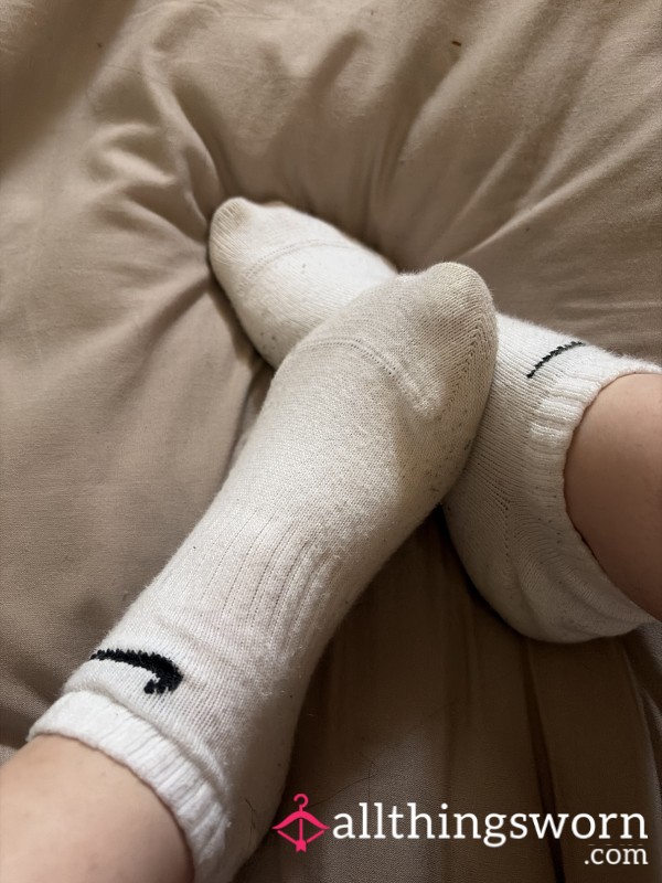 Well Worn Nike Ankle Socks