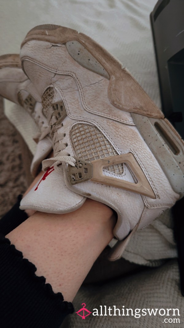 Well Worn Nike Jordan’s Sometimes With Out Sock