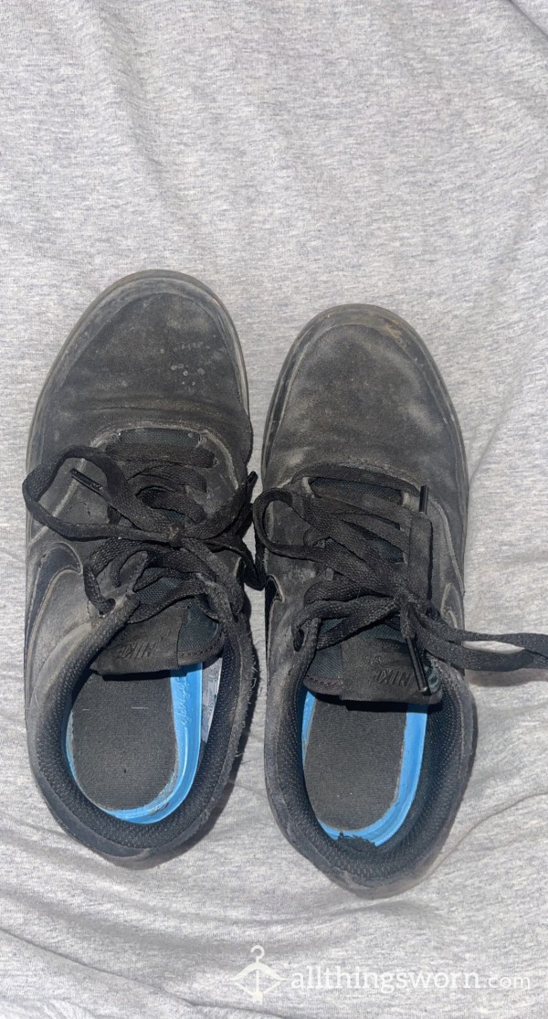 Well Worn Nike SB Trainers