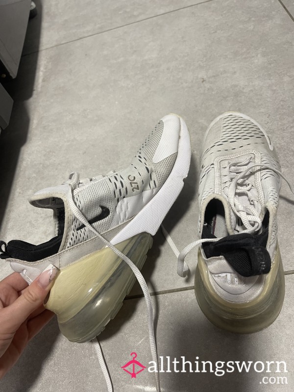 Well Worn Nike Shoes