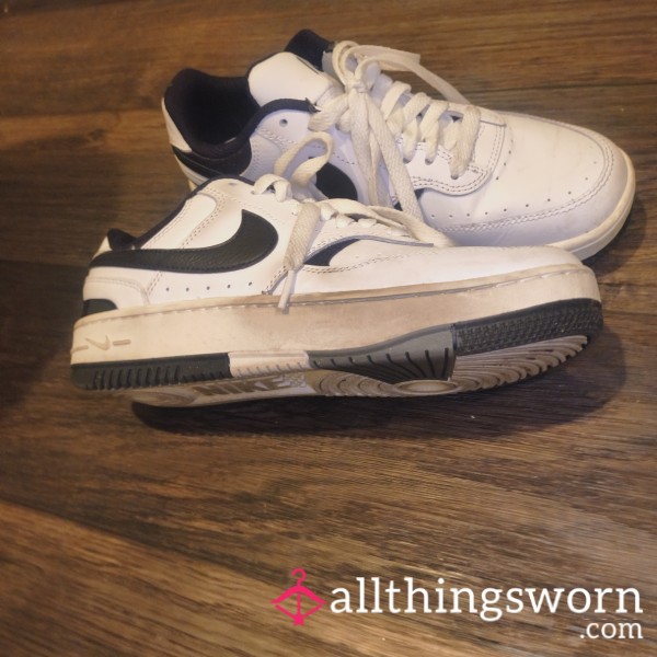 Well Worn Nike Shoes