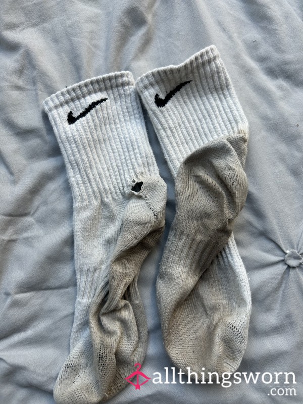 Well Worn Nike Socks