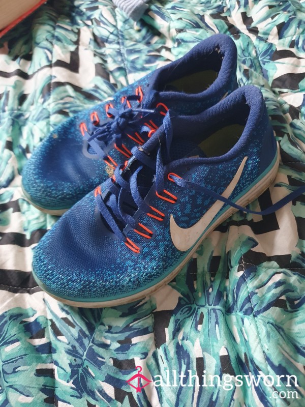 Well Worn Nike Trainers