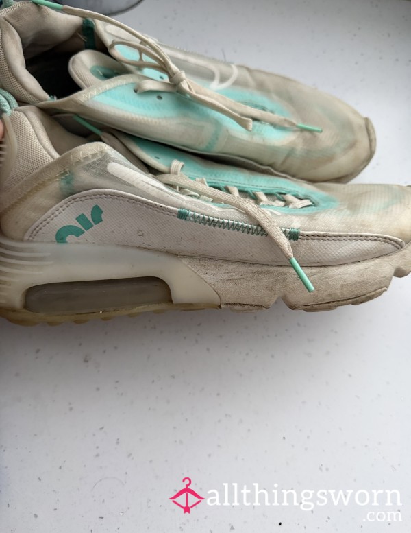 Well Worn Nike Trainers