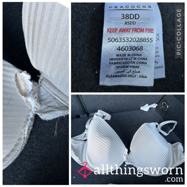 Well Worn Nude Bra, 38DD