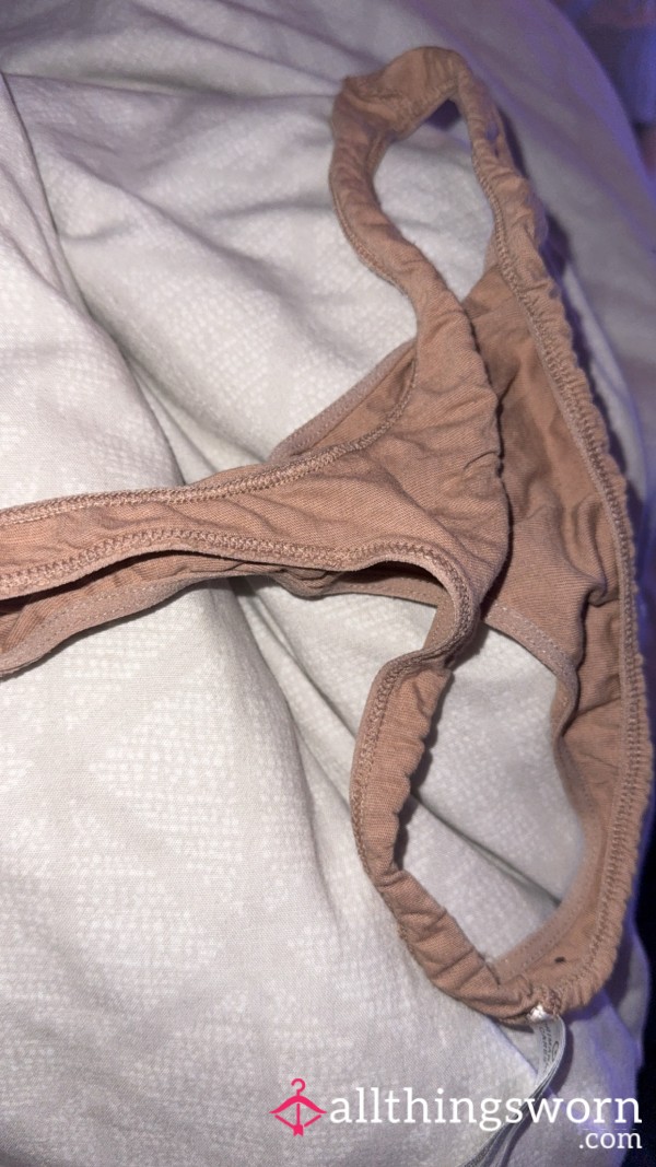 Well Worn Nude Thong