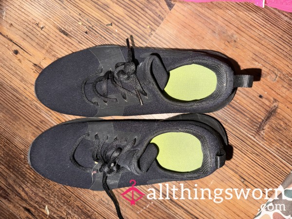 Well-worn Nursing School Uniform Shoes