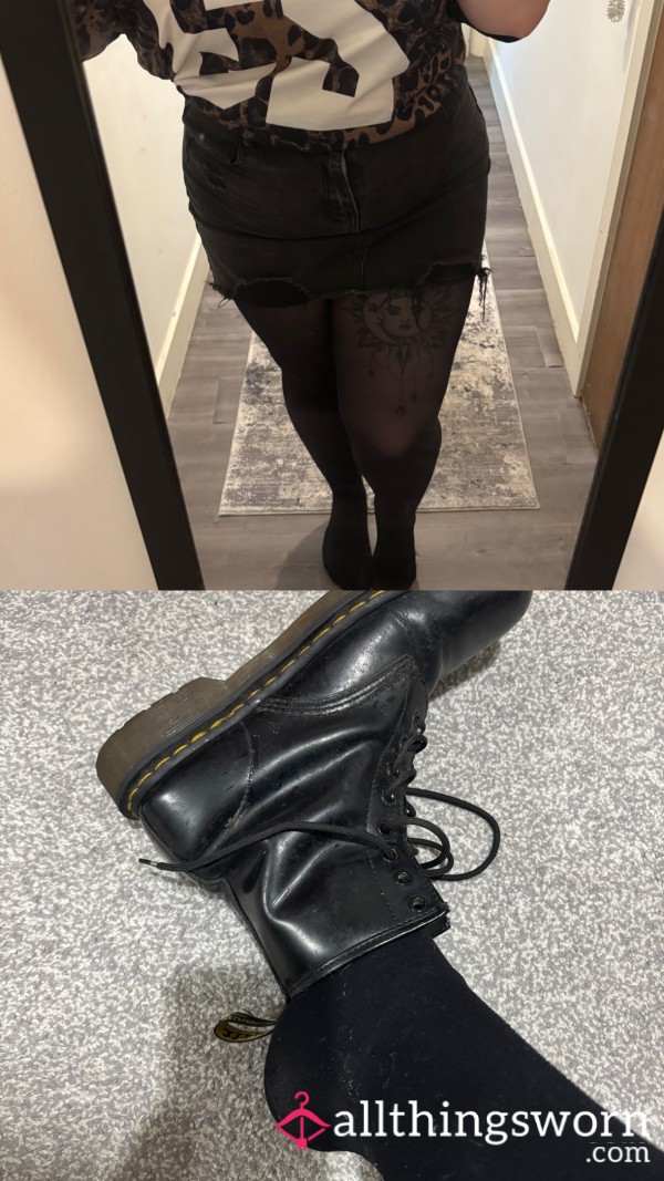 Well Worn Nylon Tights