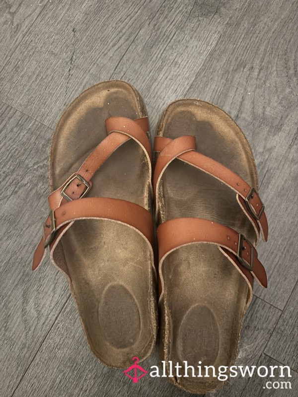 Well Worn Off Brand Birkenstocks