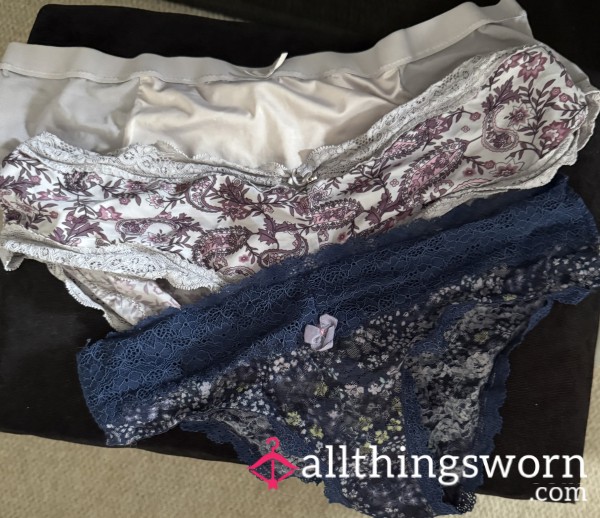 Well Worn Old Panties Looking For A New 🏠