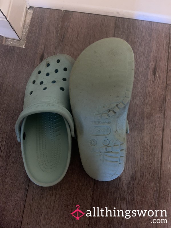 Well Worn Overused Crocs
