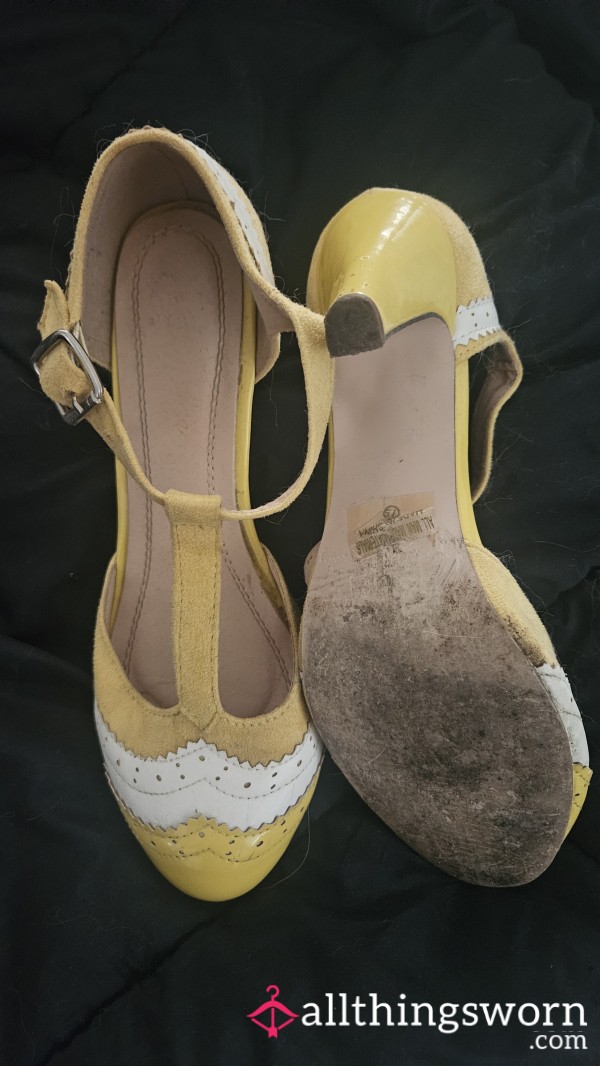 Well Worn Oxford Heels