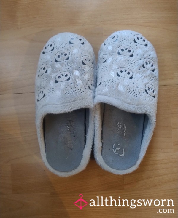 Well Worn Panda Slippers🥵🐼Cute|Dirty
