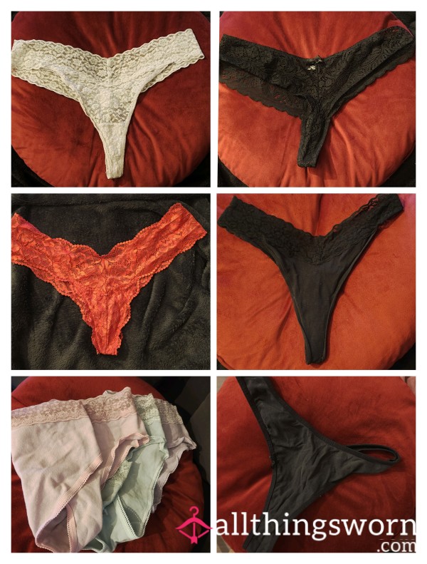 Well-Worn Panties From My Drawer. The Price Is Lower, But The Taste Is The Same 💦