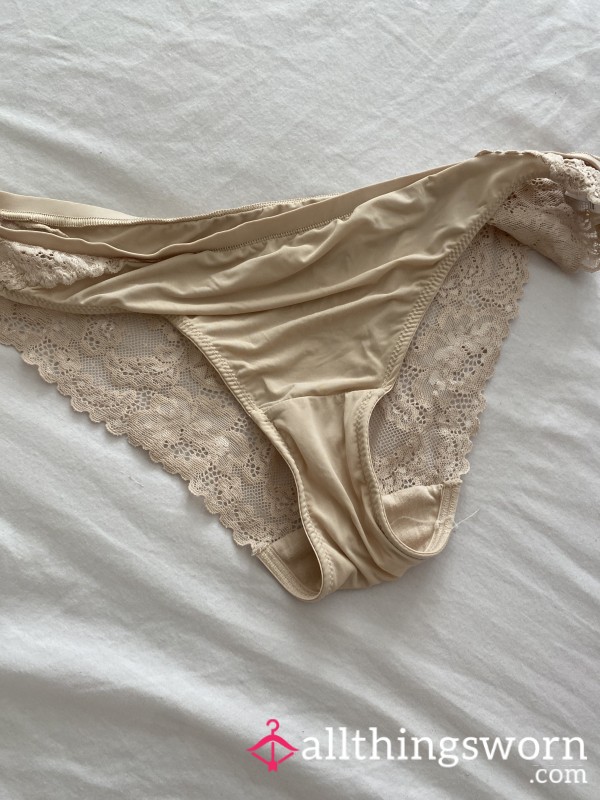 Well-worn Panties With My Natural Scent — Sweet, Musky, Or Freshly Worked-up 😉