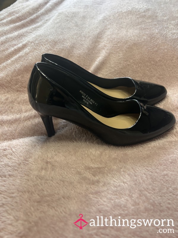 Well Worn Patent Heels