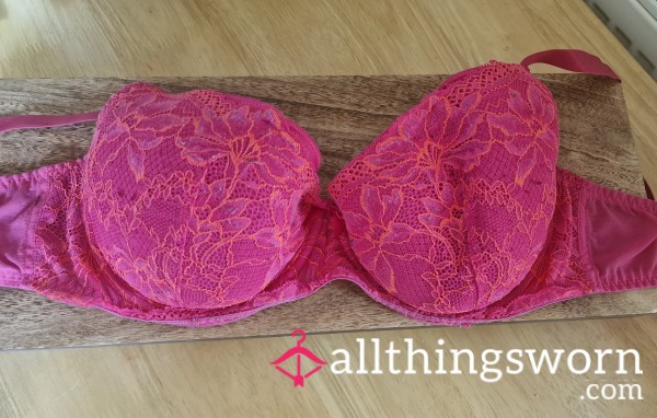Well Worn Pink Bra
