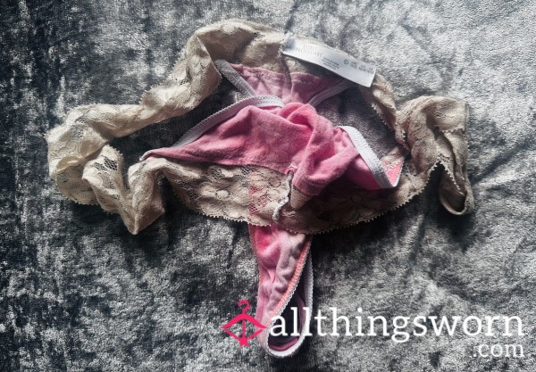 Well-worn Pink Panties 💕