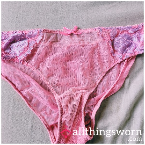 Well Worn Pink Panties