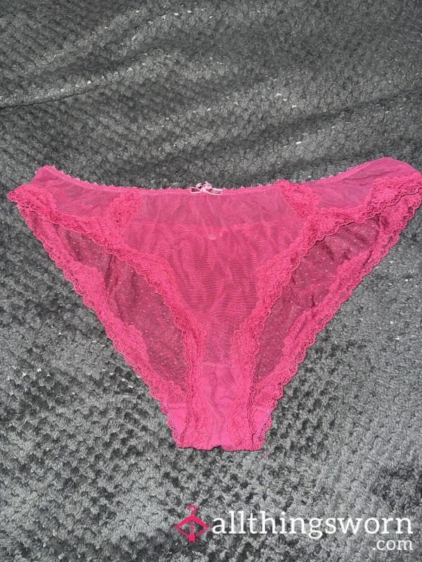 Well Worn Pink Panty
