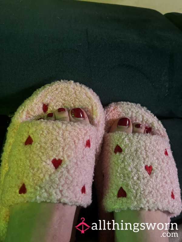 Well Worn Pink Slippers🩷