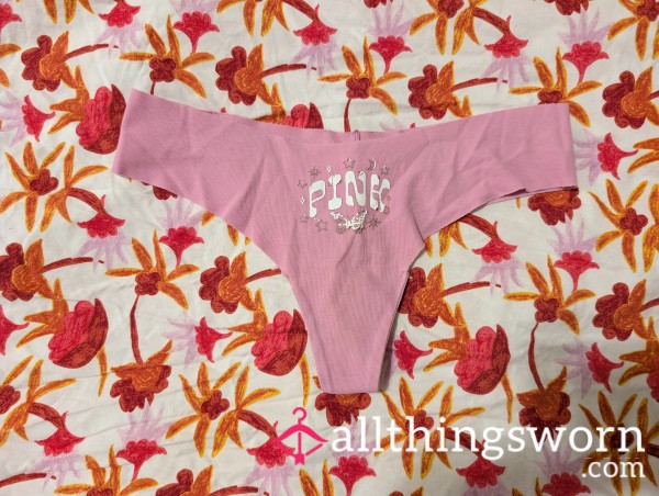 Well-worn Pink Thong