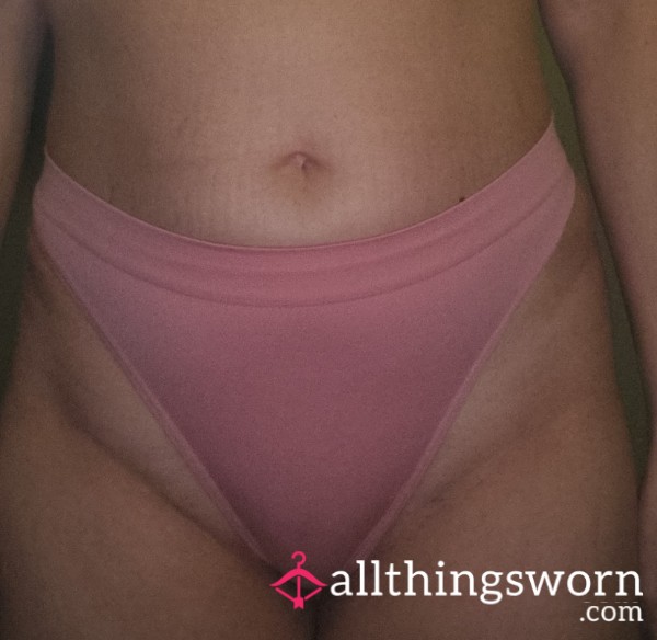 Well Worn Pink Thong