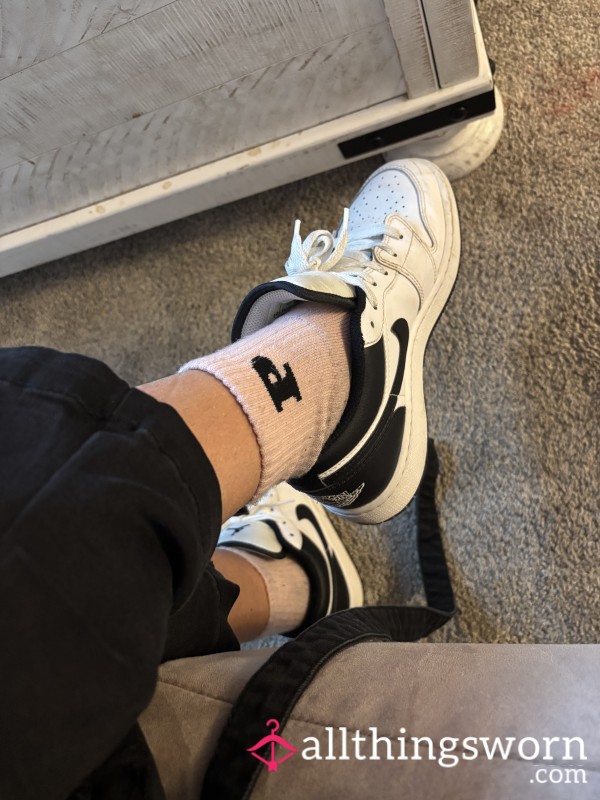 Well Worn Pink Victoria’s Secret Socks