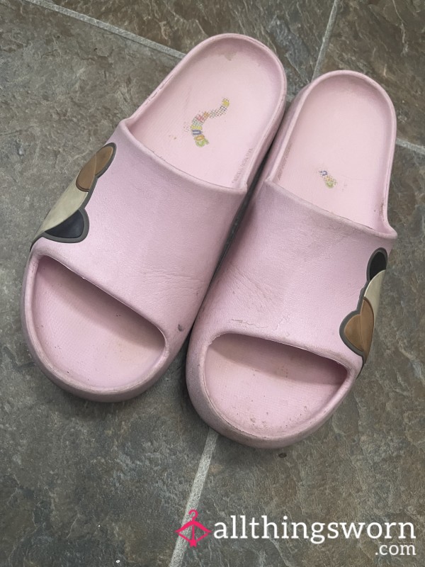 Well-Worn Pink Women Sz10 Sandals