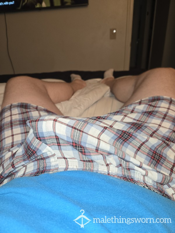 Well Worn Plaid Hanes Boxers