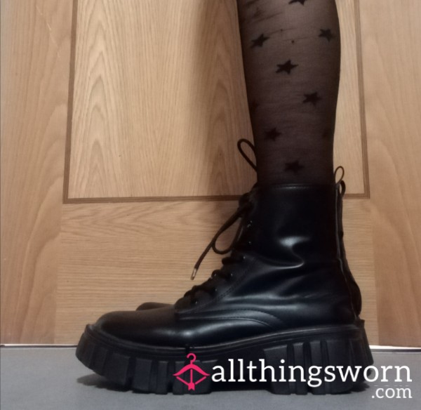 Well-Worn Platfom Boots