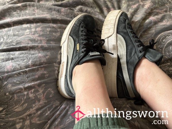 Well Worn Puma Work Trainers