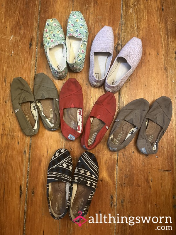 Well Worn Tom Slip-ons (Main Listing)
