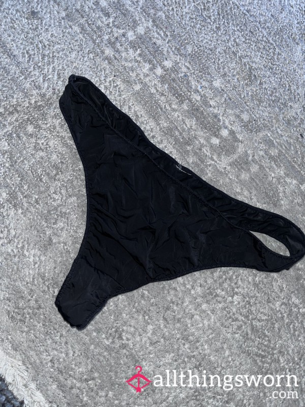 Well Worn Ripped Thong