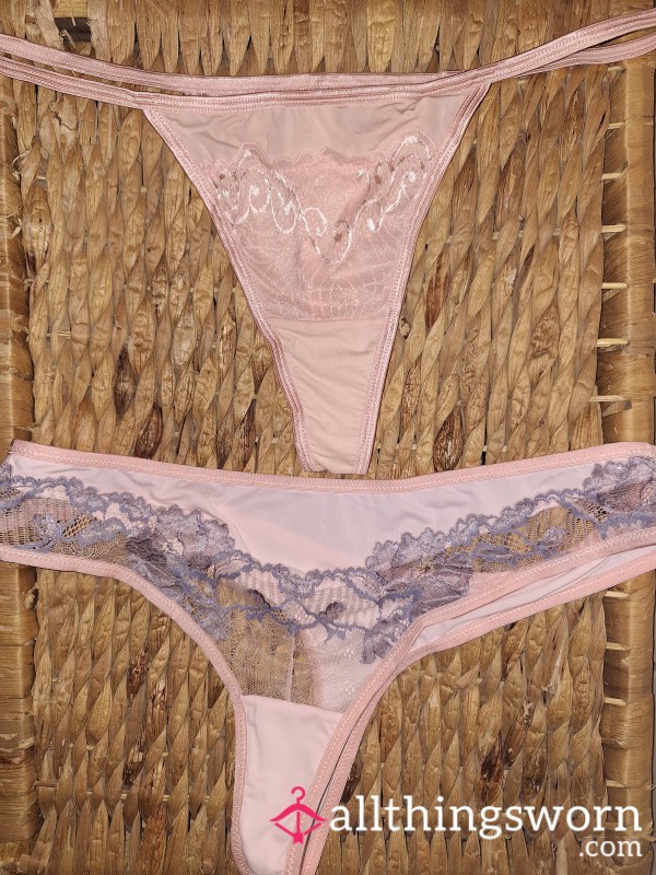 Well-worn Rose Thong With Delicious Scent 💋
