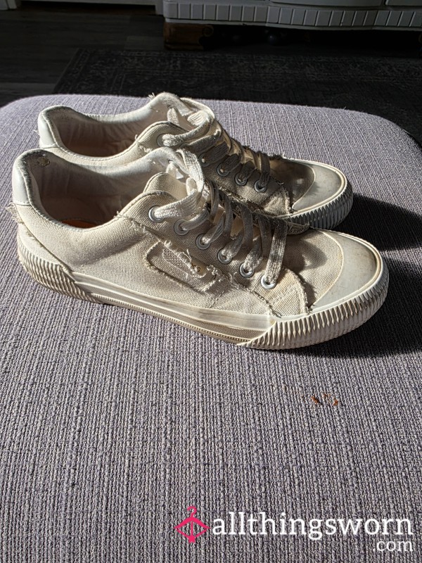 Well Worn Rough Around The Edges Stinky Sneakers