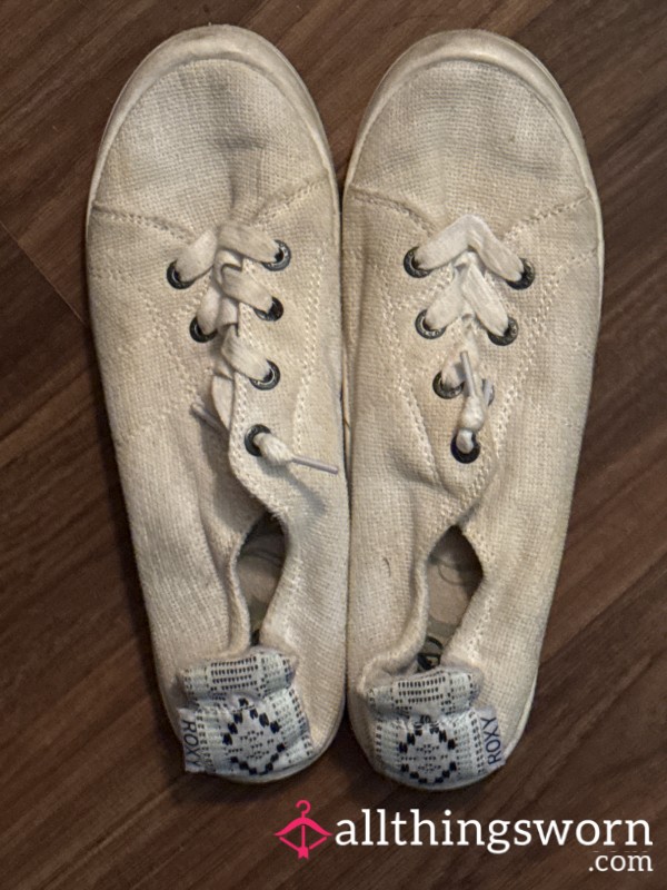 Well Worn Roxy Sneakers Need New Home