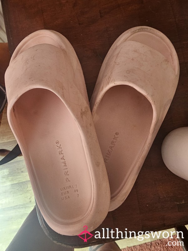 Well Worn Rubber Slides