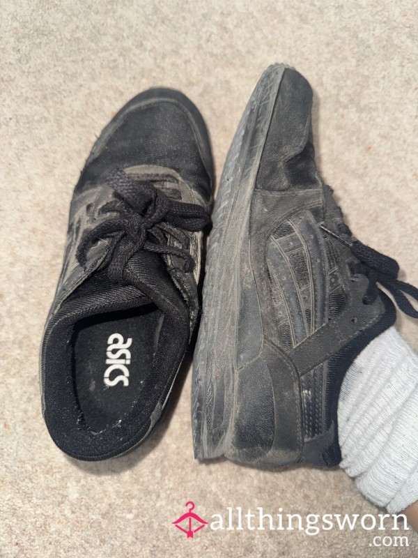 Well-Worn Running Shoes