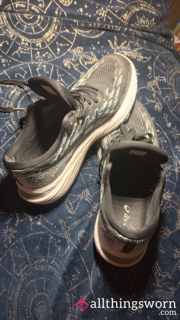 Well Worn Running Sneakers
