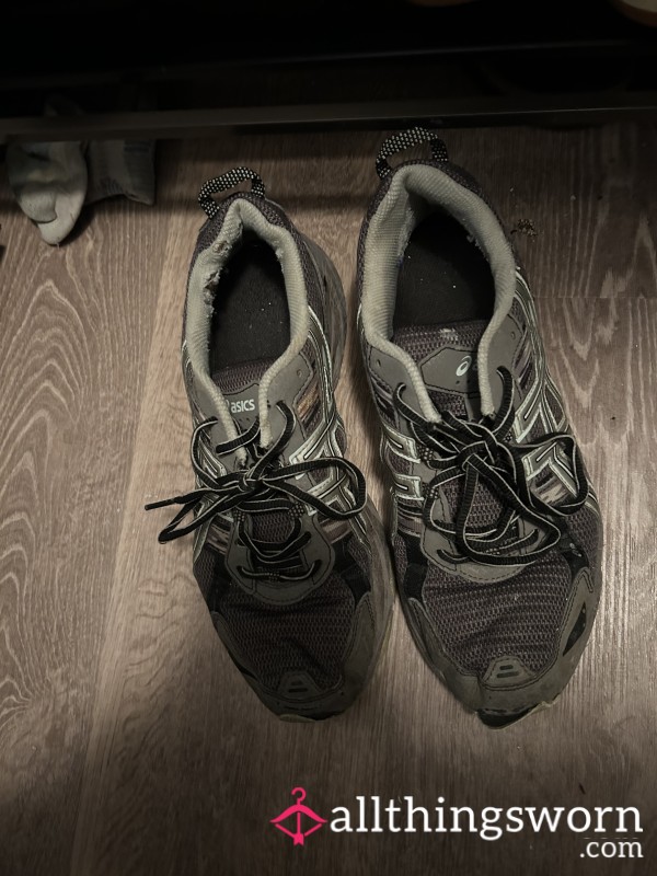 Well Worn Running Sneakers