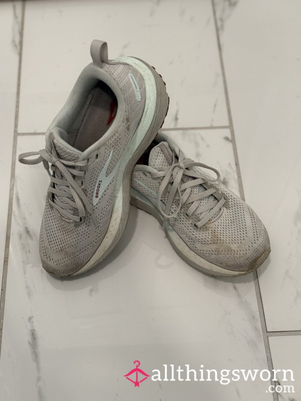 Well Worn Running Sneaks