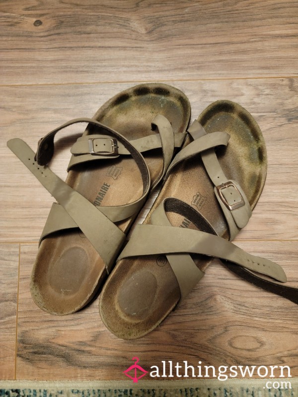 Well-Worn Sandals – Size 11 👣