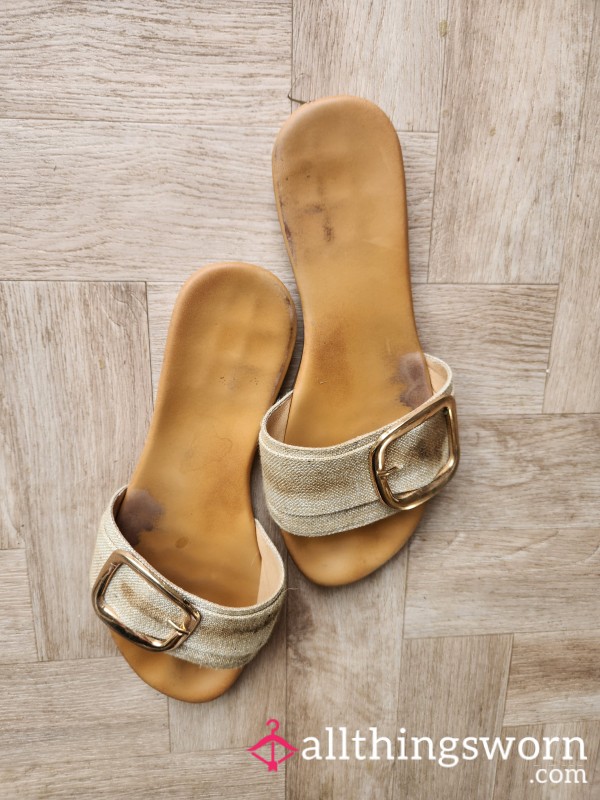 Well Worn Sandle Sliders
