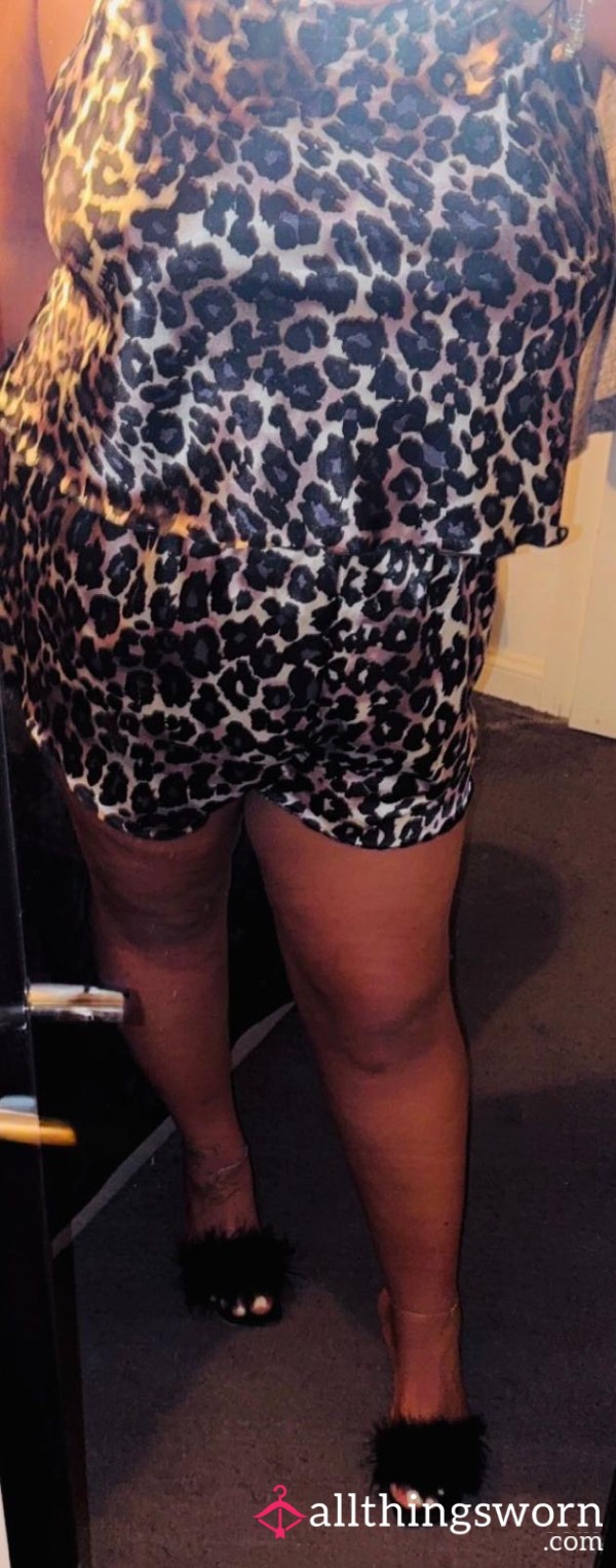 Well Worn Satin Cami Set - 2nights Wear Included