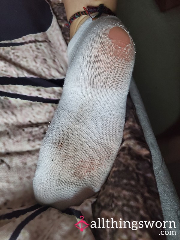 Well Worn & Scented Ruined Socks. 24 Hours Wear