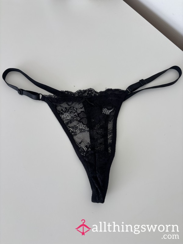 Well Worn S**y Back Thong 🖤♠️🗝️