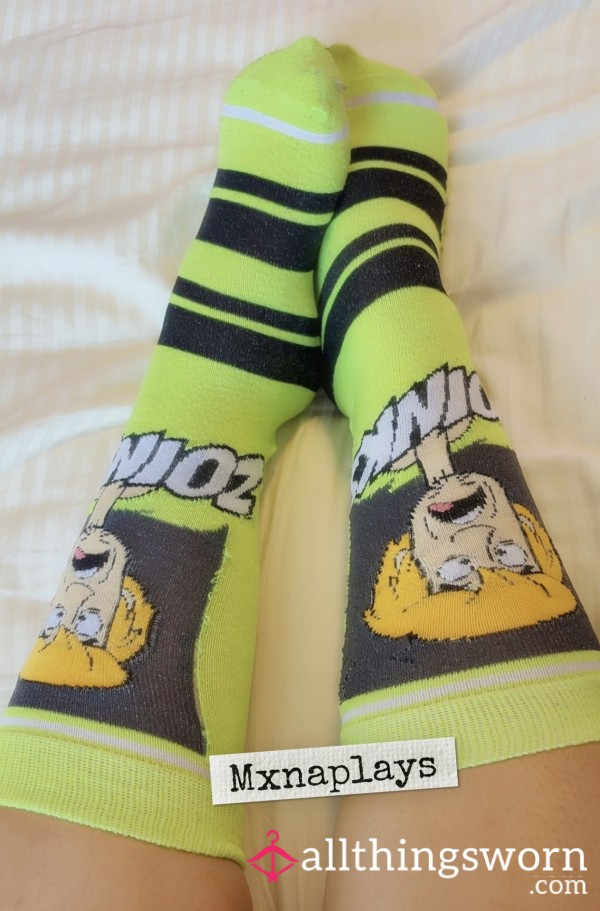 Well Worn Shaggy Socks