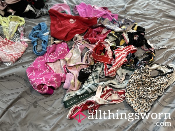 Well Worn & Shared VS Brand Panty Haul!!!