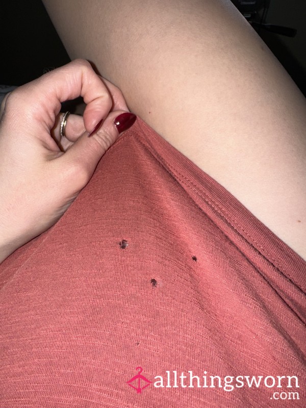 Well Worn Shirt With Holes